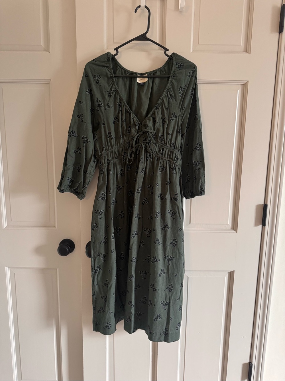 Universal Thread linen blend floral dress M